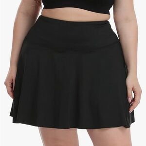 Plus size athletic skirt